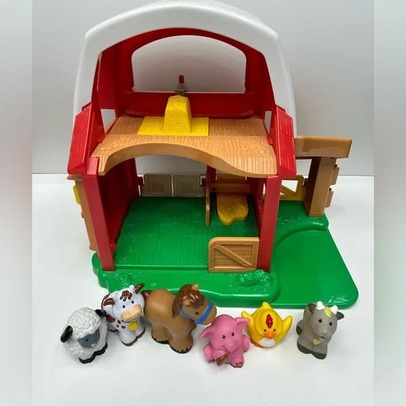 Fisher-Price Little People Farm and 6 animals - Picture 3 of 4